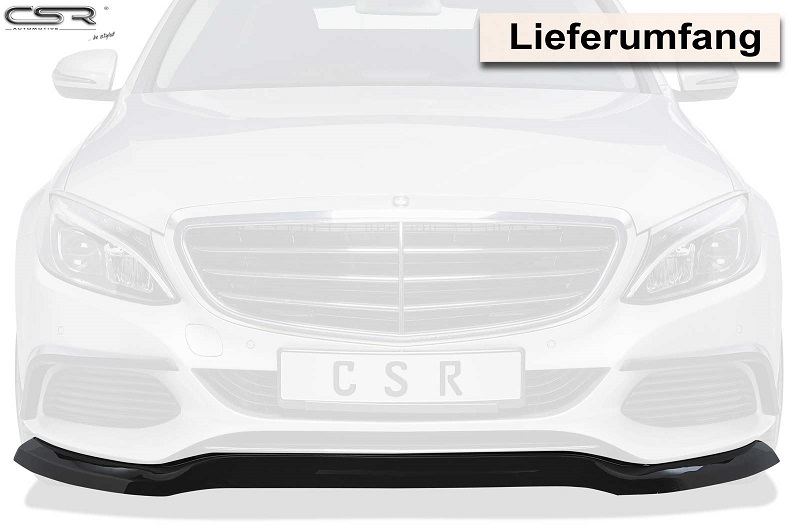 Voorspoiler Mercedes C-klasse W205 CSL227 CSR
