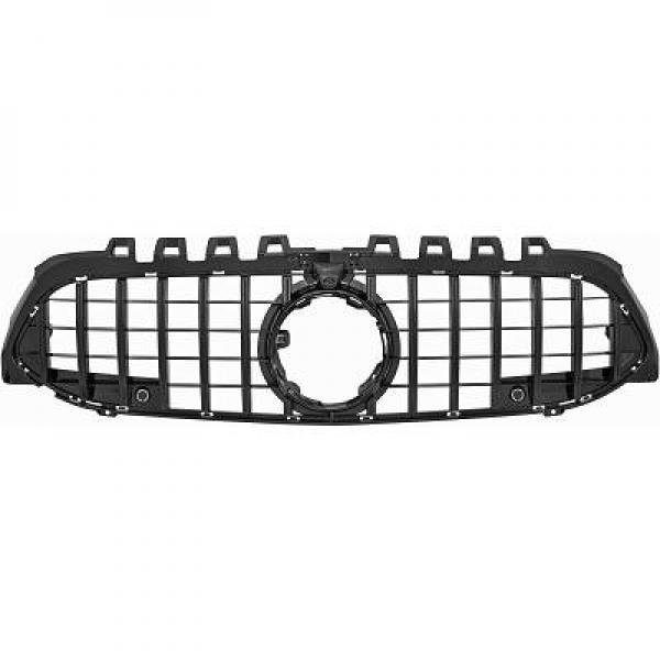 Grill Mercedes A klasse W177 GT-Look Glans Zwart