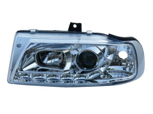 Faros Seat Ibiza 6K LED Los ojos del Diablo Dayline cromo