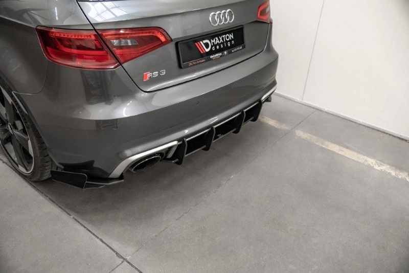 Duurzame Achter Diffuser V.1 Audi RS8 8V Sportback Racing