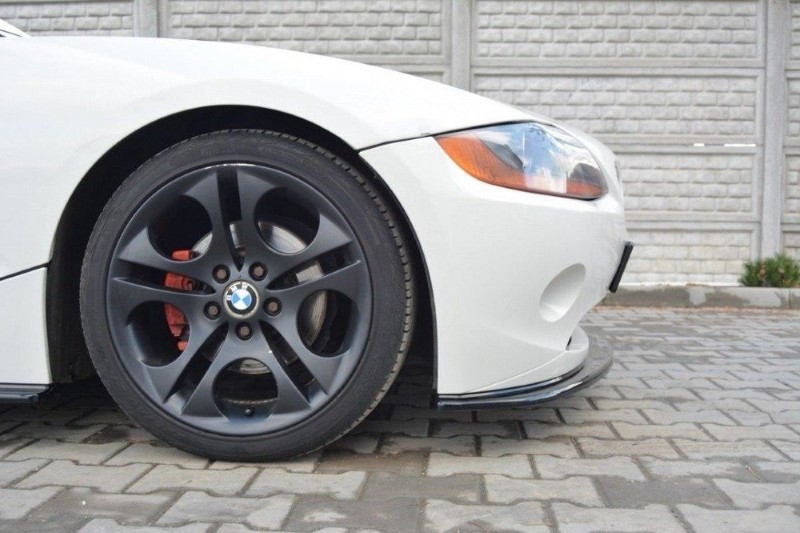 Voorspoiler BMW Z4 E85 / E86 (Preface) Glanzend Zwart V.2