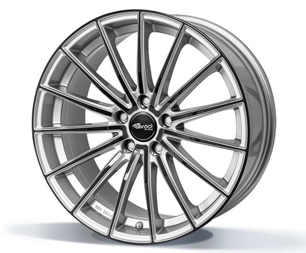 Brock B36 8,5x19 5x112 ET30 Kristal zilver / Black Velgen