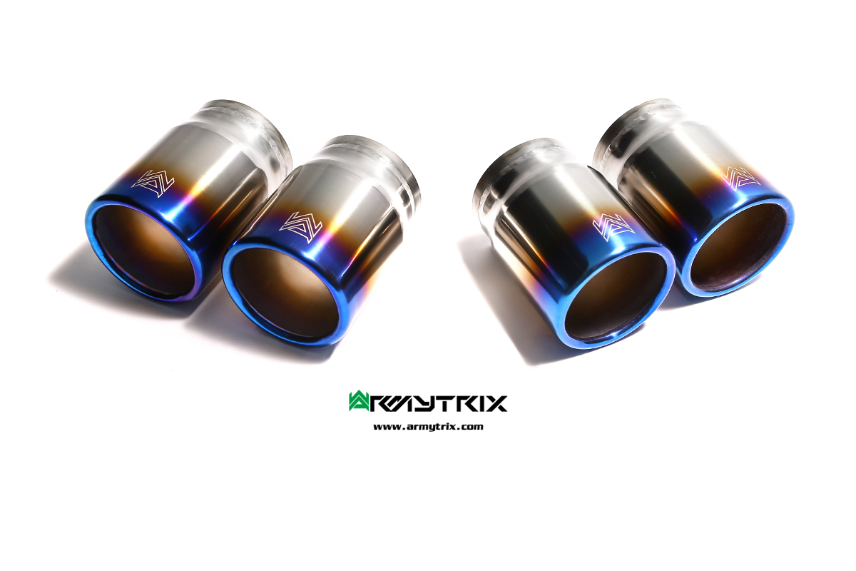Armytrix Ferrari 599 GTO 6.0 V12 (2011-2012) Quad Titanium Blue