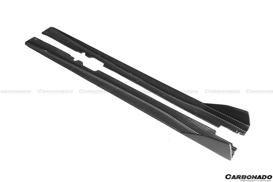 Ferrari F12 Berlinetta DC Style Carbon Fiber Zijskirts 2012-2017