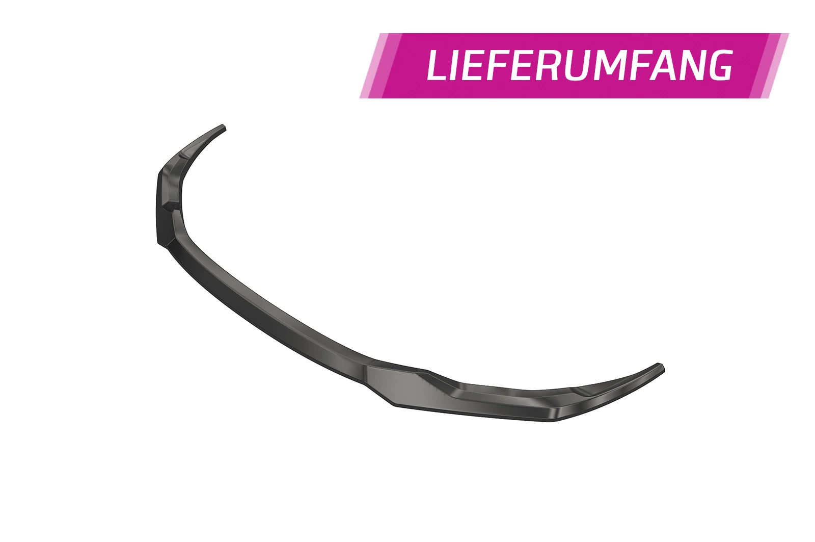 Voorspoiler Audi R8 (Typ 4S) Glans Zwart – CSR Automotive
