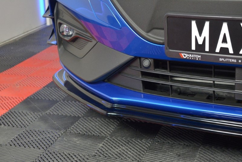 Voorspoiler Ford Focus ST / ST-Line Mk4 V.4 Glanzend Zwart