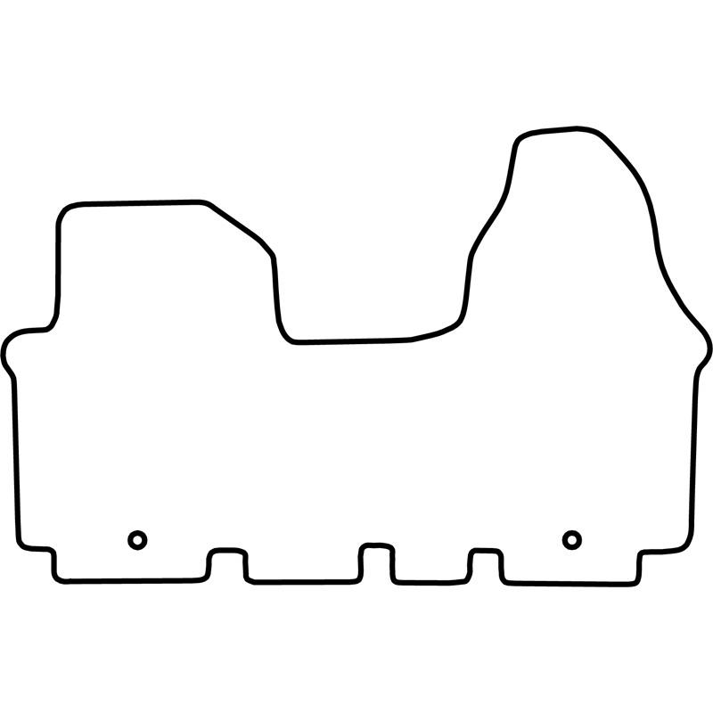 Automatten Velours  Opel Vivaro 2001-2014 (alleen voor)