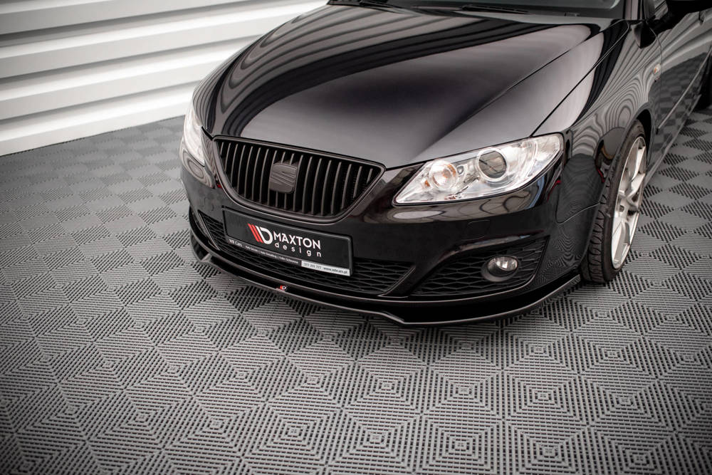 Voorspoiler V.2 Seat Exeo Maxton Glans Zwart