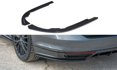 Zijdiffusers VW Passat R-Line B8 Glans Zwart