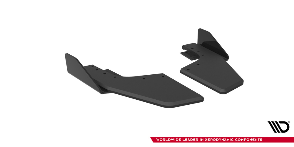 Street Pro Zij-Diffusors V.2 + Flaps V.2 Volkswagen Golf R Mk8 / Mk8 Facelift