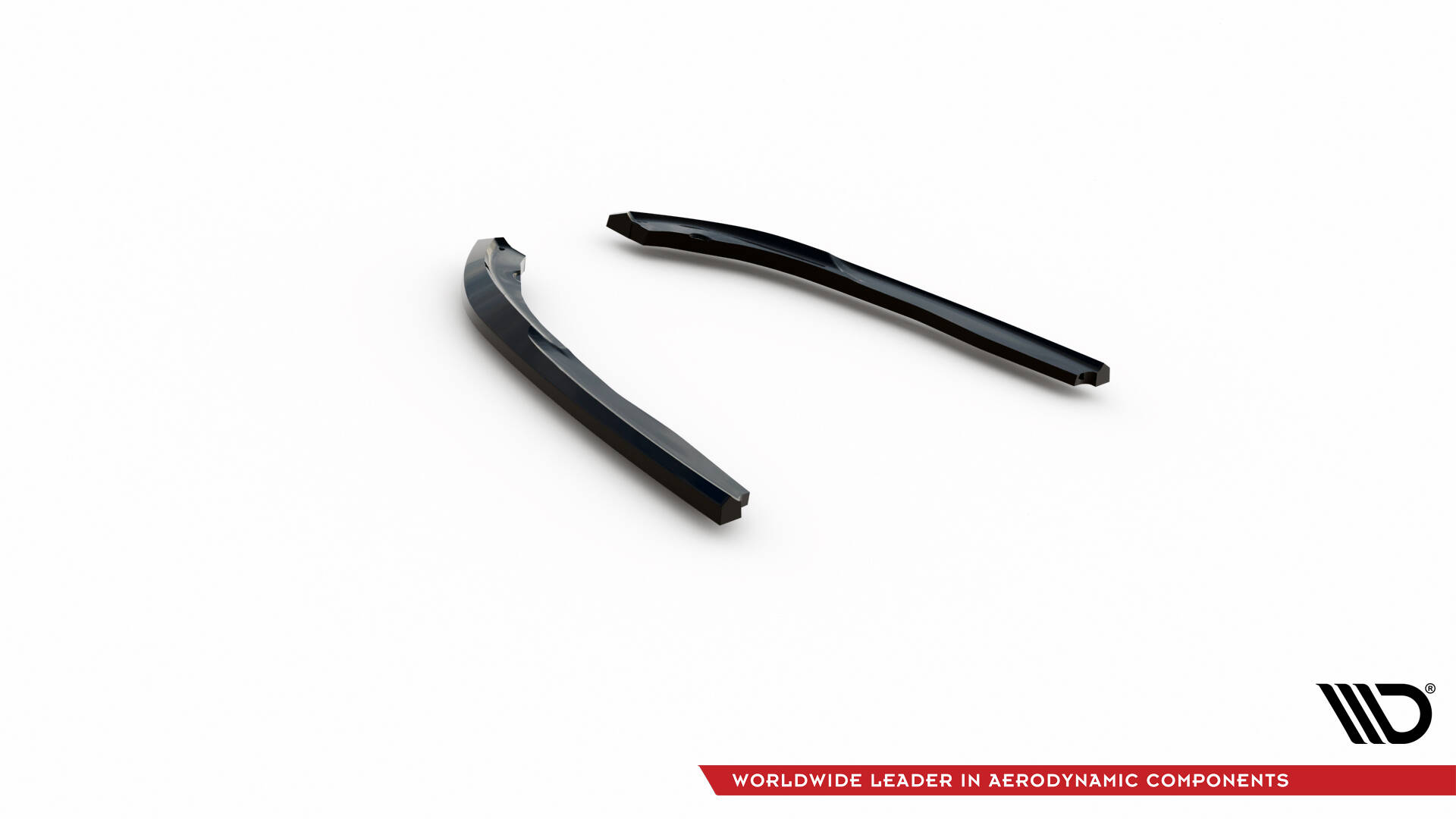 Achterzij spoilers BMW 4 Coupe / Cabrio G22 / G23 Maxton Glanzend zwart