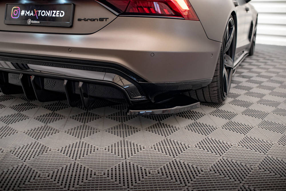 Zijdiffusers V.2 Audi E-Tron GT & RS GT Maxton Glans Zwart