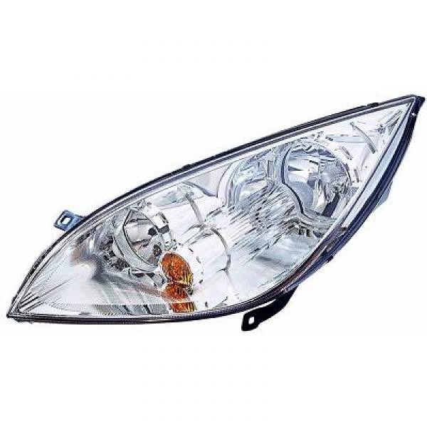 Koplamp rechts COLT 04-08 DEPO H7+H7/ZILVERKLEUR
