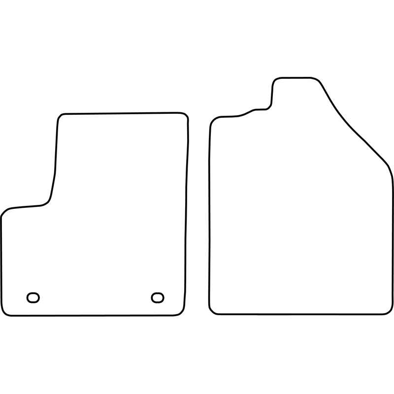 Automatten Ford Transit Connect 03- voor