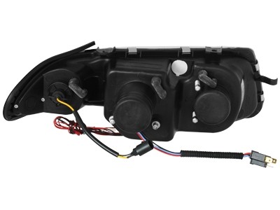 Faros Opel Astra F Angel Eyes 91-94 cromo