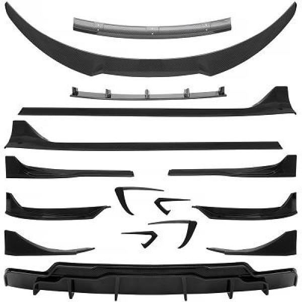 Bodykit Tesla Model 3 Carbon look