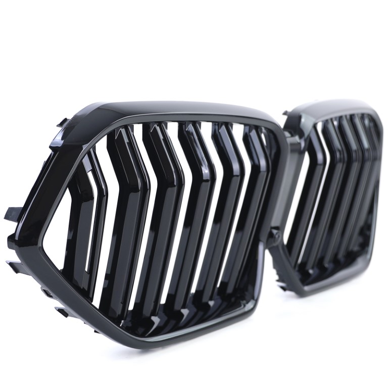 Grill BMW X6 G06 Glans Zwart Dubbel