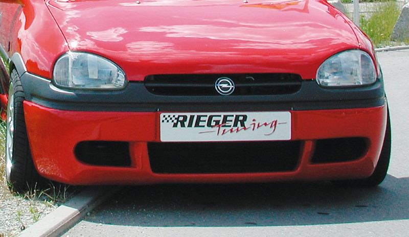 Voorspoilerlip aanzet versie 2 Opel Corsa B 97- Rieger