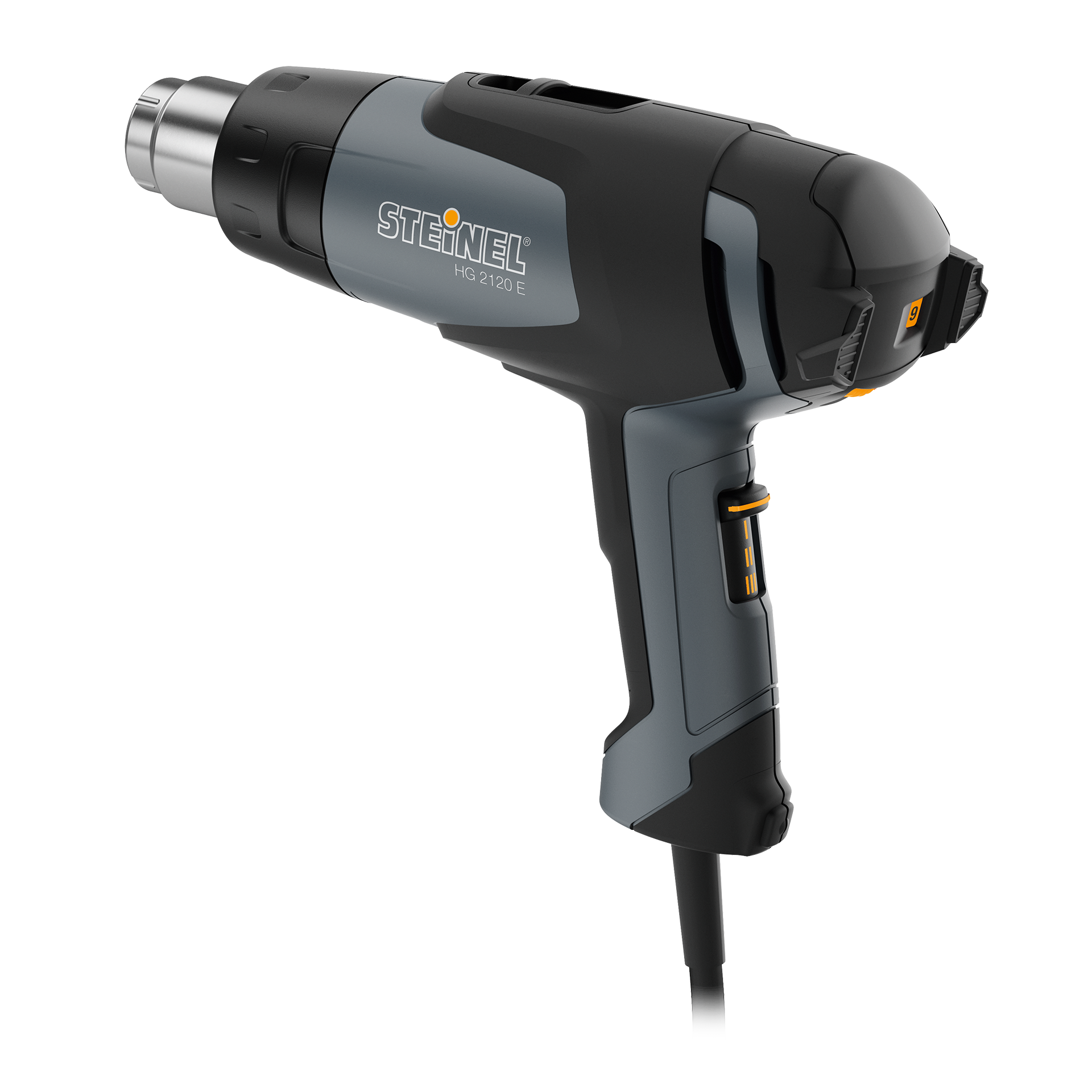 Hete lucht fohn met 2 standen, 1600 Watt