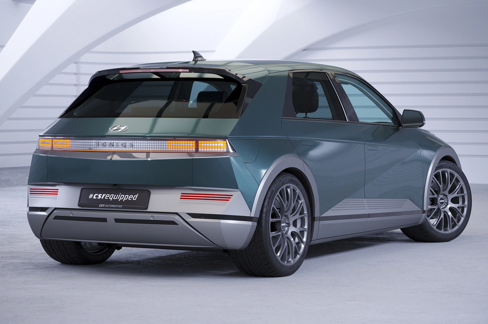 Achterspoiler Hyundai Ioniq 5 glans zwart 2021–