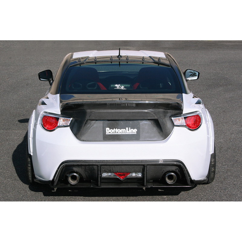 Chargespeed Achterbumper Diffuser  Toyota GT / Subaru BRZ (FRP) Type 2