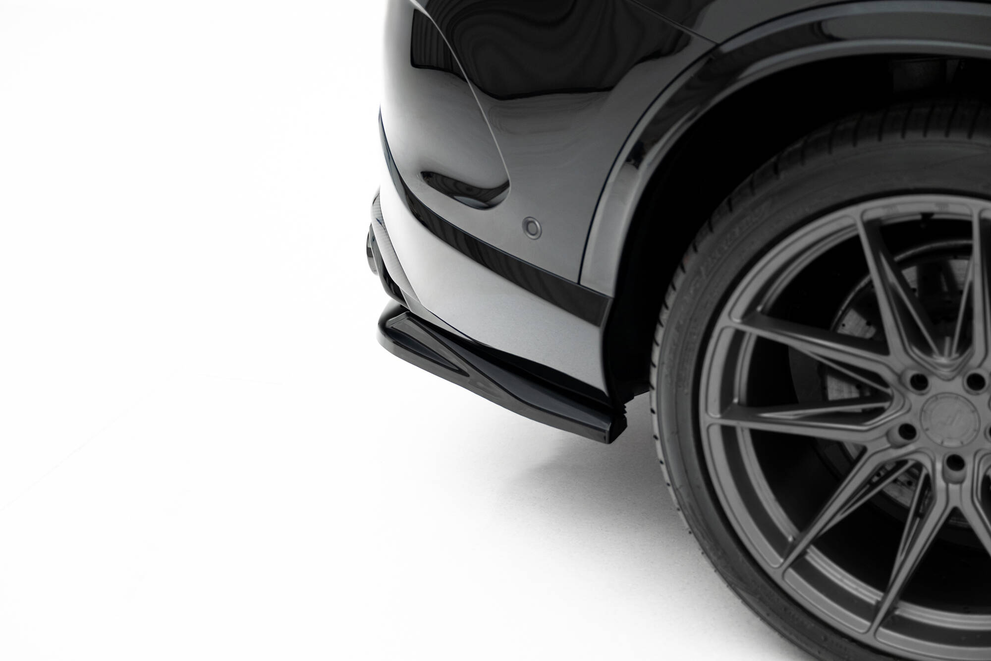Achter Diffuser Mercedes-AMG GLC 43 X254 Maxton Glanzend zwart
