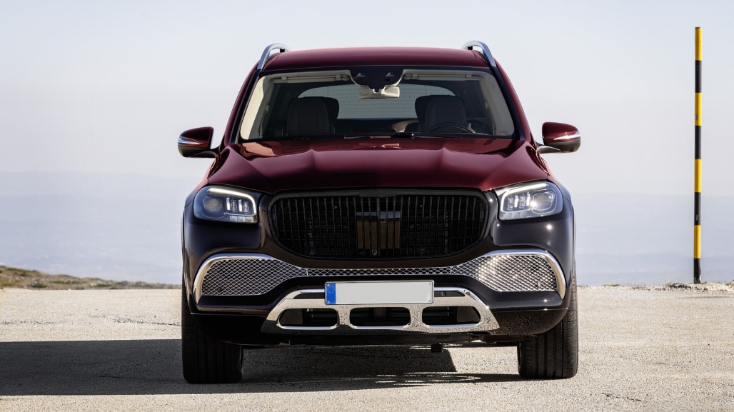 Mercedes GLS X167 Maybach GLS Grill Glans zwart