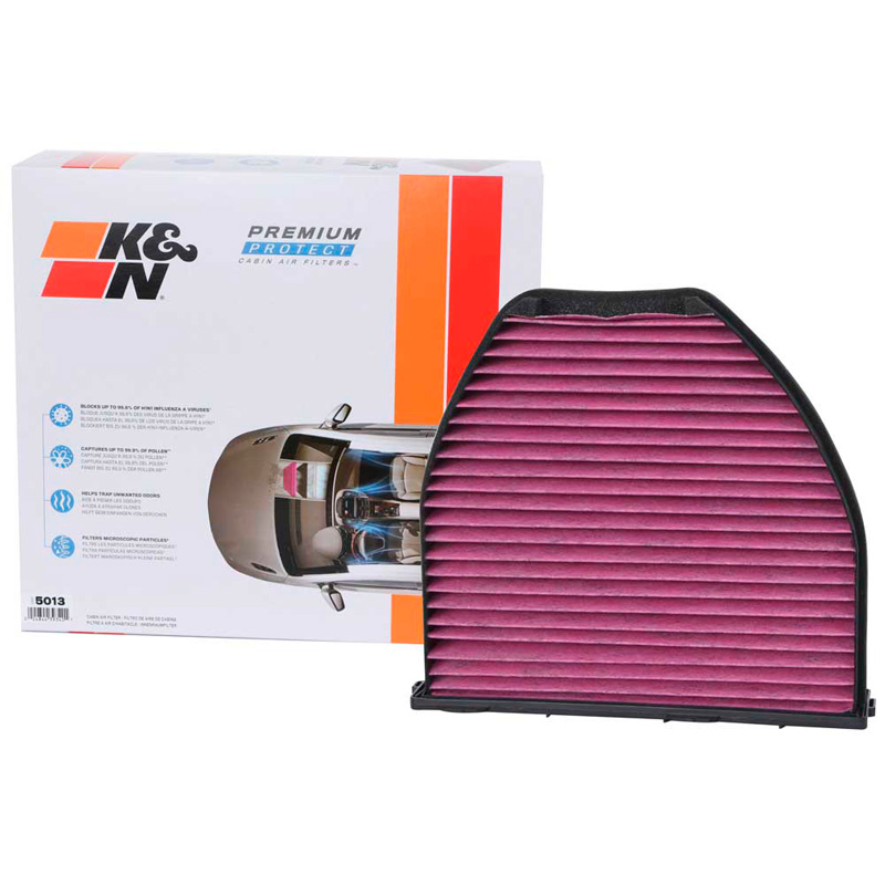 K&N Premium Single-Use Interieurluchtfilter  Mercedes diverse modellen (DVF5013)