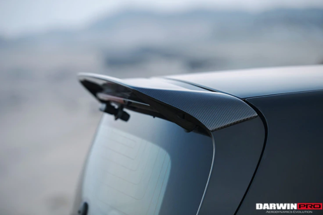 Smart Fortwo 453 BKSS Style Carbon Fiber Dakspoiler 2016-2020