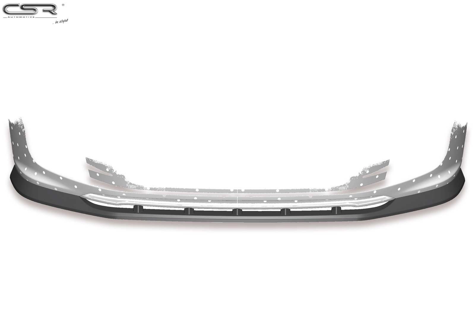 Voorspoiler VW Golf 6 GTI Edition 35 Glans Zwart – 05/2011–11/2012