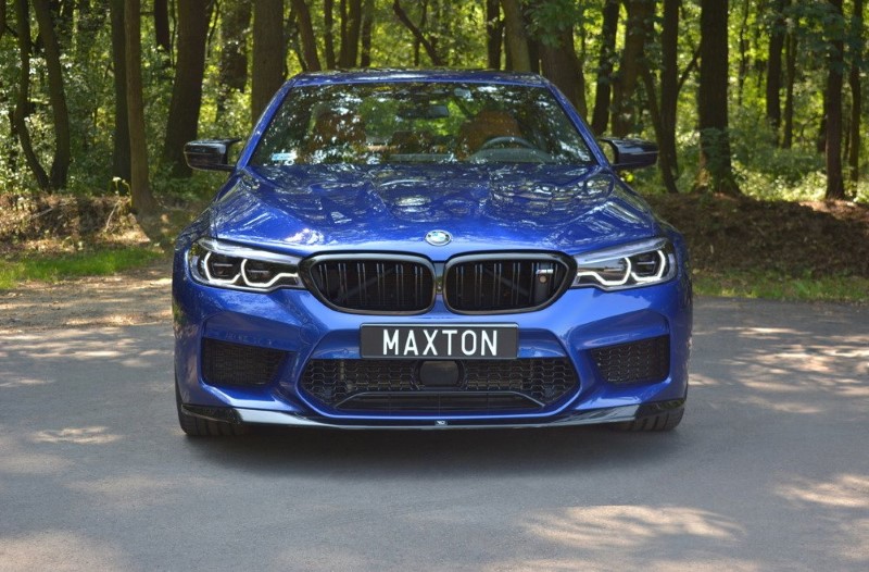 Voorspoiler BMW M5 F90 V.1 Glanzend Zwart