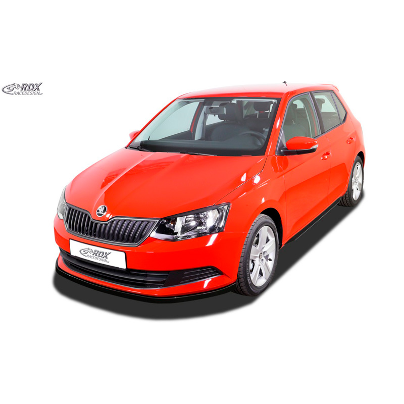 Voorspoiler  Skoda Fabia III (NJ) 2014-2018 (ABS zwart glanzend)