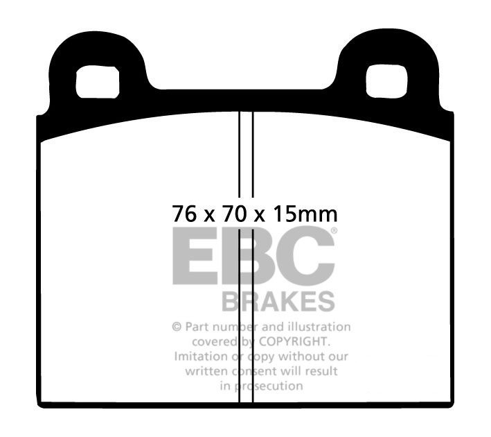 EBC Brakes NISSAN Skyline (R32) 2.6 Twin Turbo GT-R (V Spec) 92-