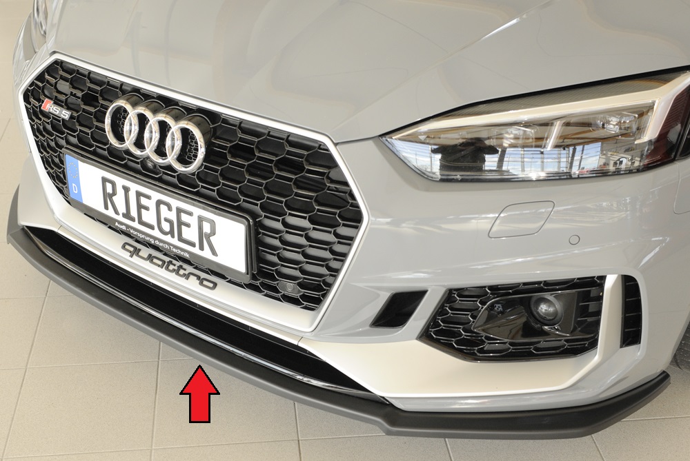 Rieger Spoilerlip Audi A1 8X 2010-