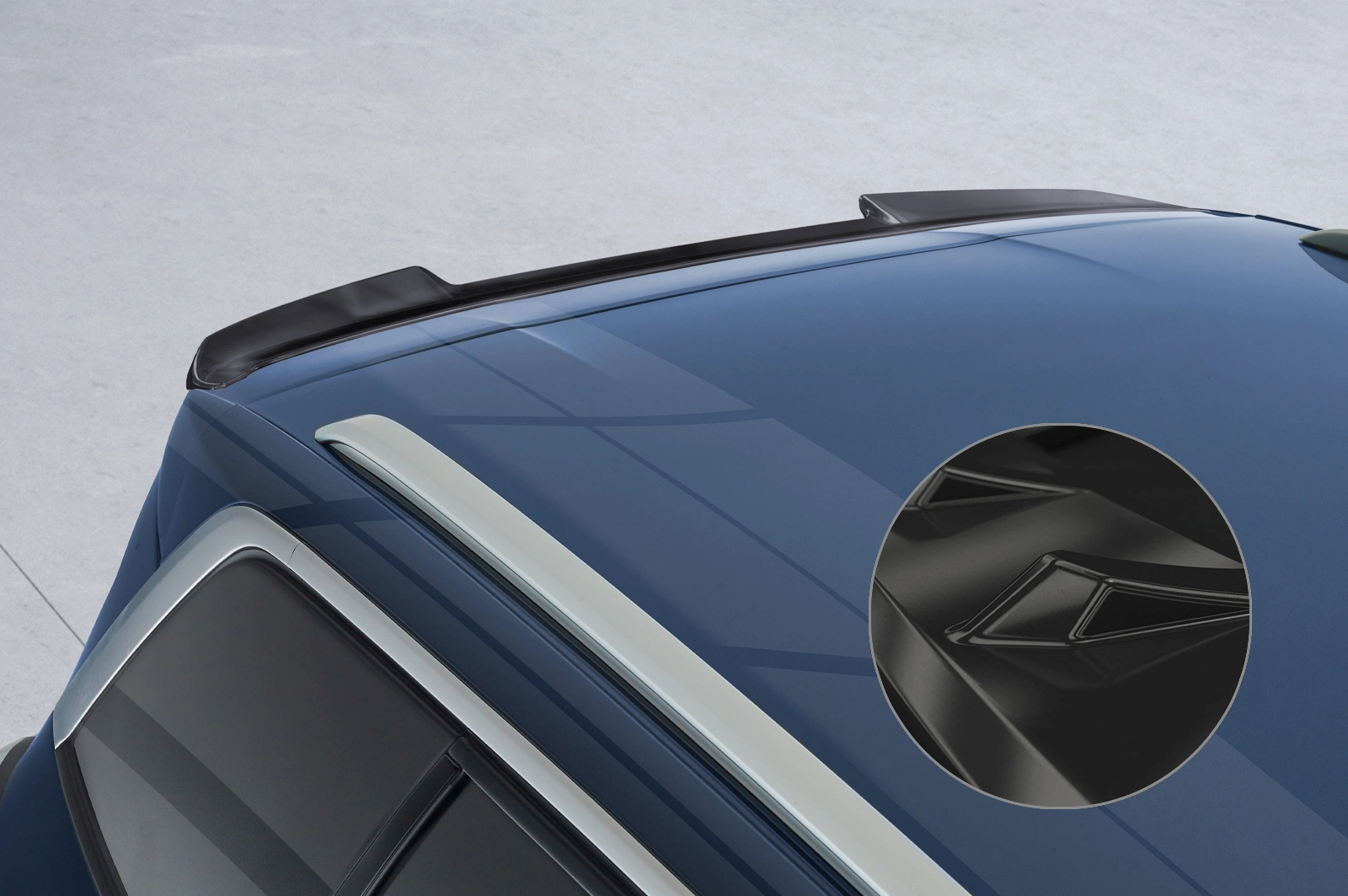 Achterspoiler Peugeot 5008 (2e Gen) Glans Zwart van CSR Automotive (2017-)