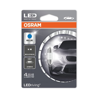 Osram SV8,5-8 31mm LED Cool White 6000K PREMIUM