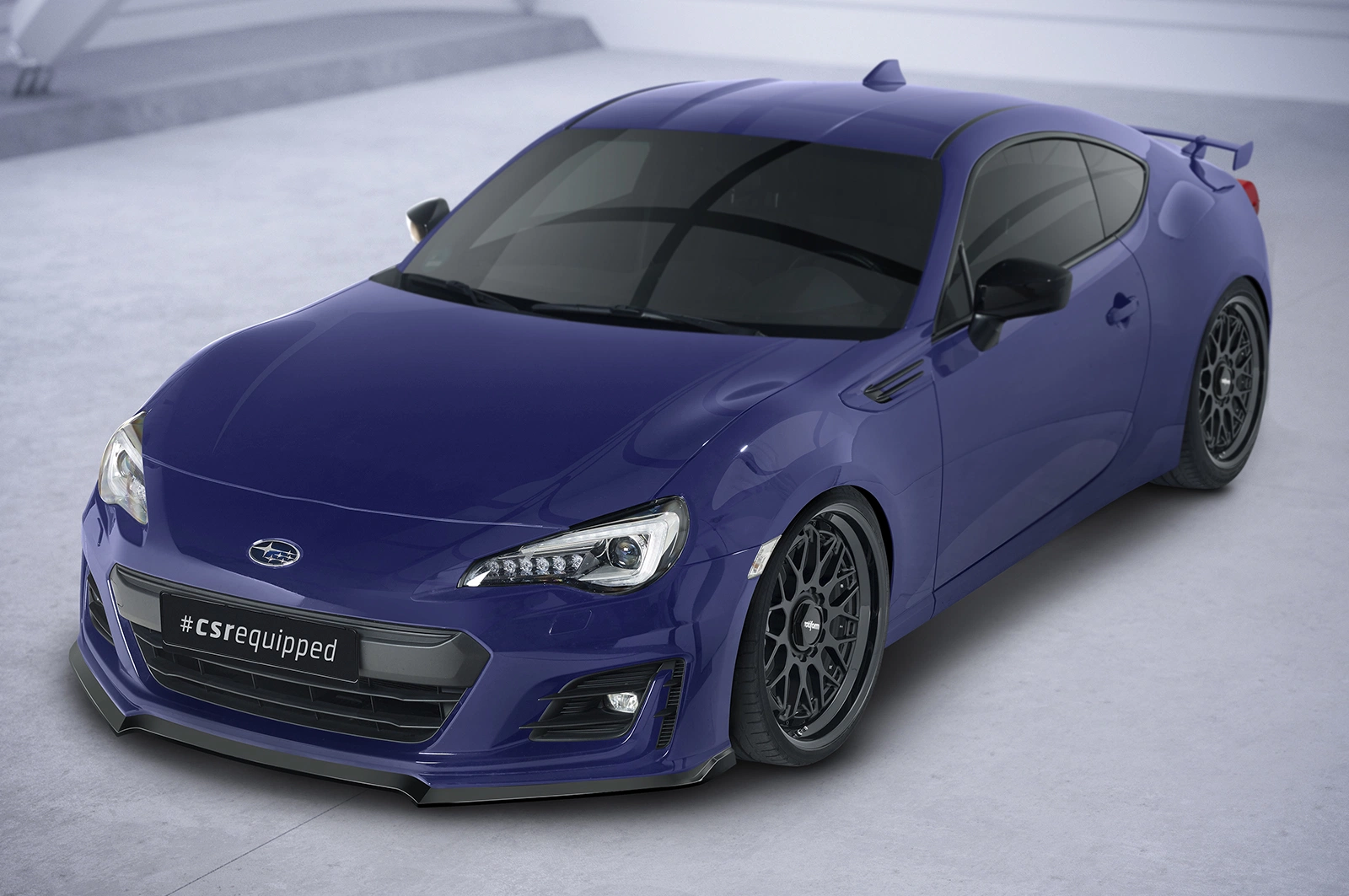 Voorspoiler Subaru BRZ 2017-2020 (Facelift) Glans Zwart – CSR