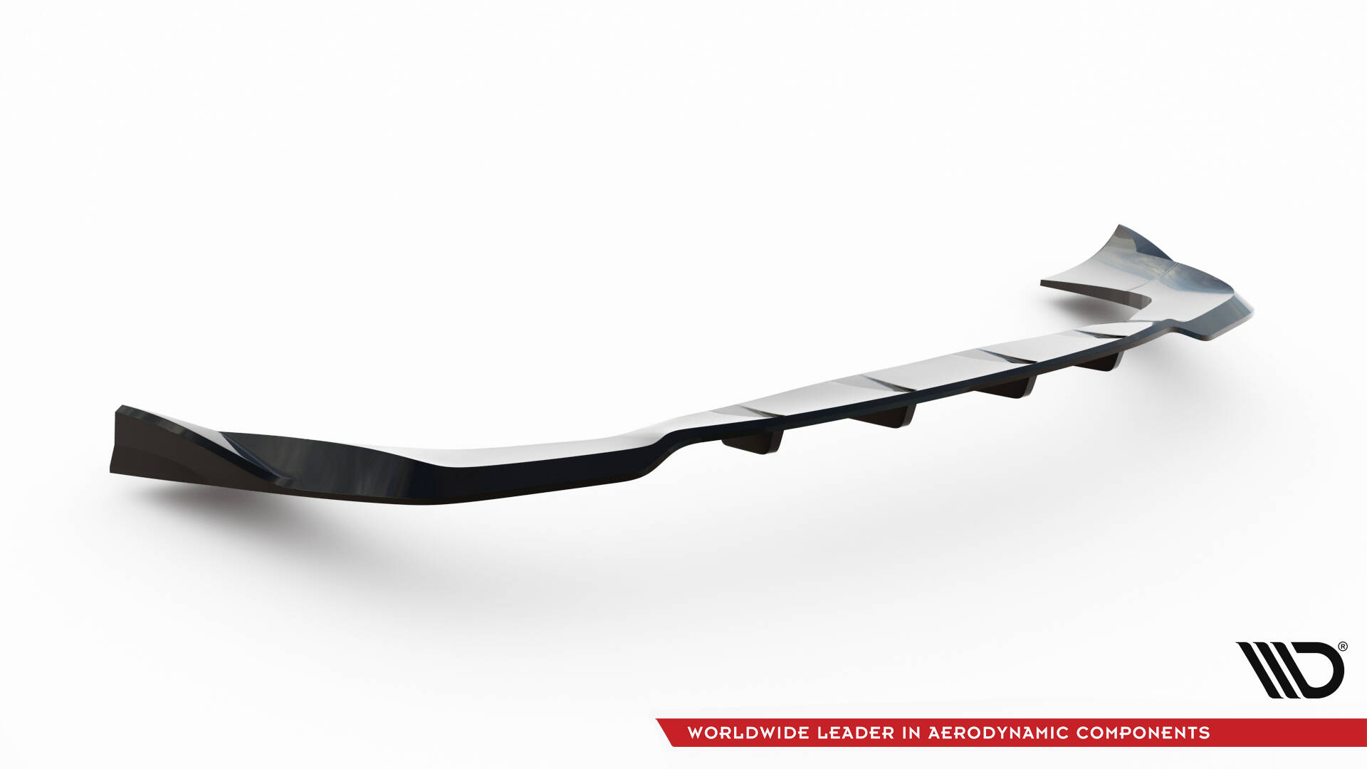 Achter diffuser V.2 Mercedes-AMG GT 63 C192 Maxton Glanzend zwart