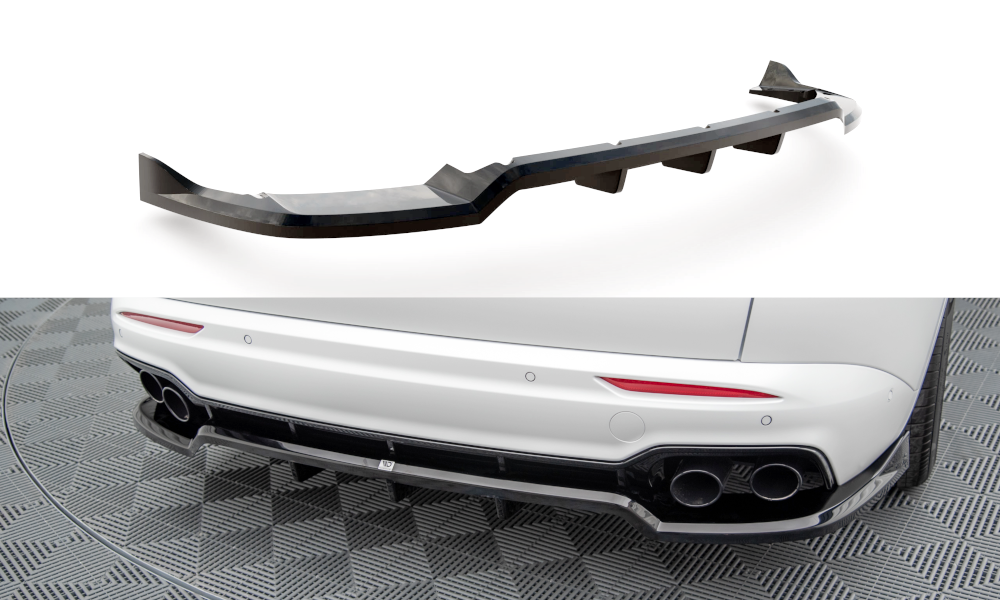 Diffuser Maserati Grecale GT / Modena Maxton Glans Zwart