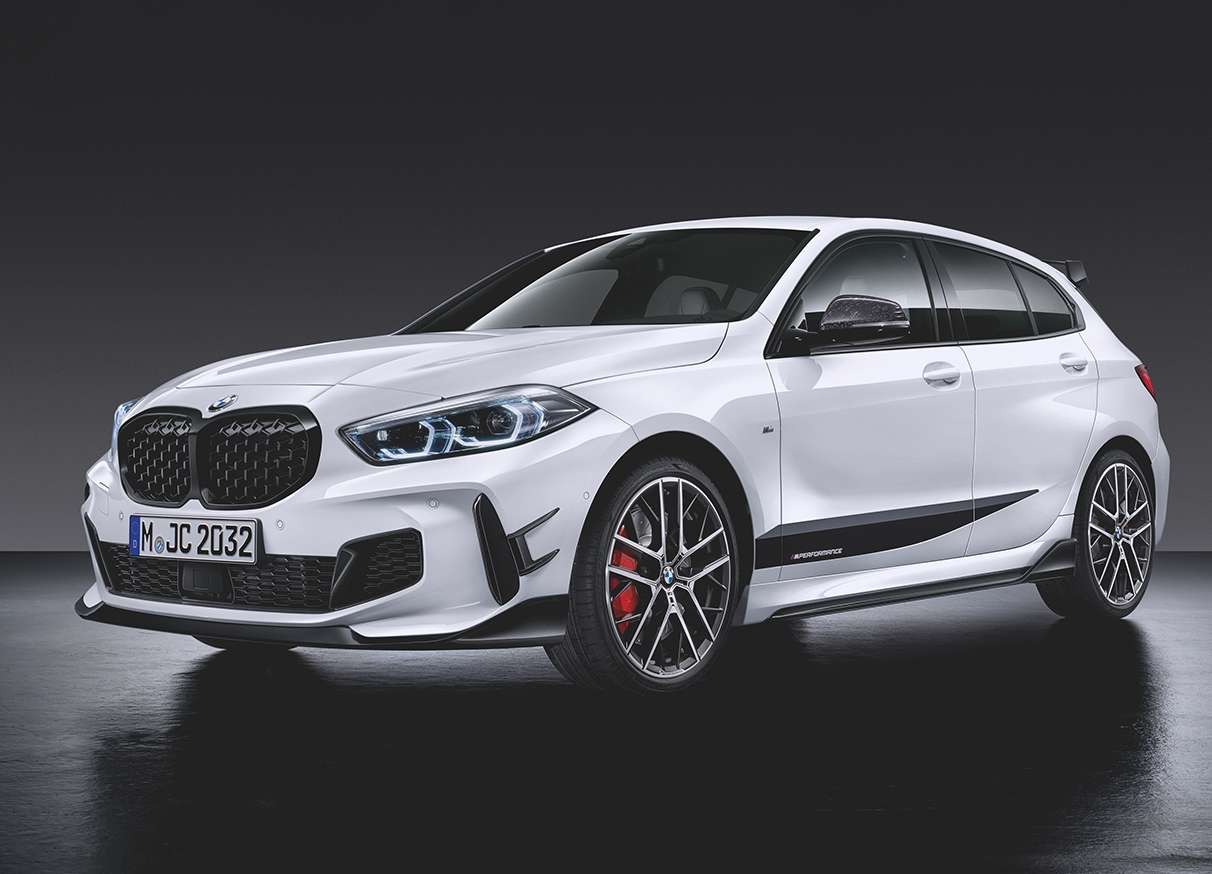 Voorspoiler BMW 1 F40 M-Performance Zwart