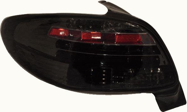 Taillights Peugeot 206 LED Smoke