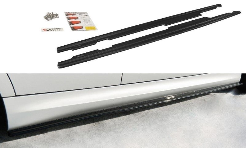 Zijskirts Diffusers BMW 3 E90/91 MPACK Glanzend Zwart