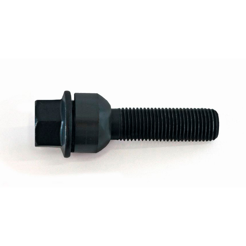 H&R Wheel bolt Porsche R14 M14x1.50 - Length 49mm - Black
