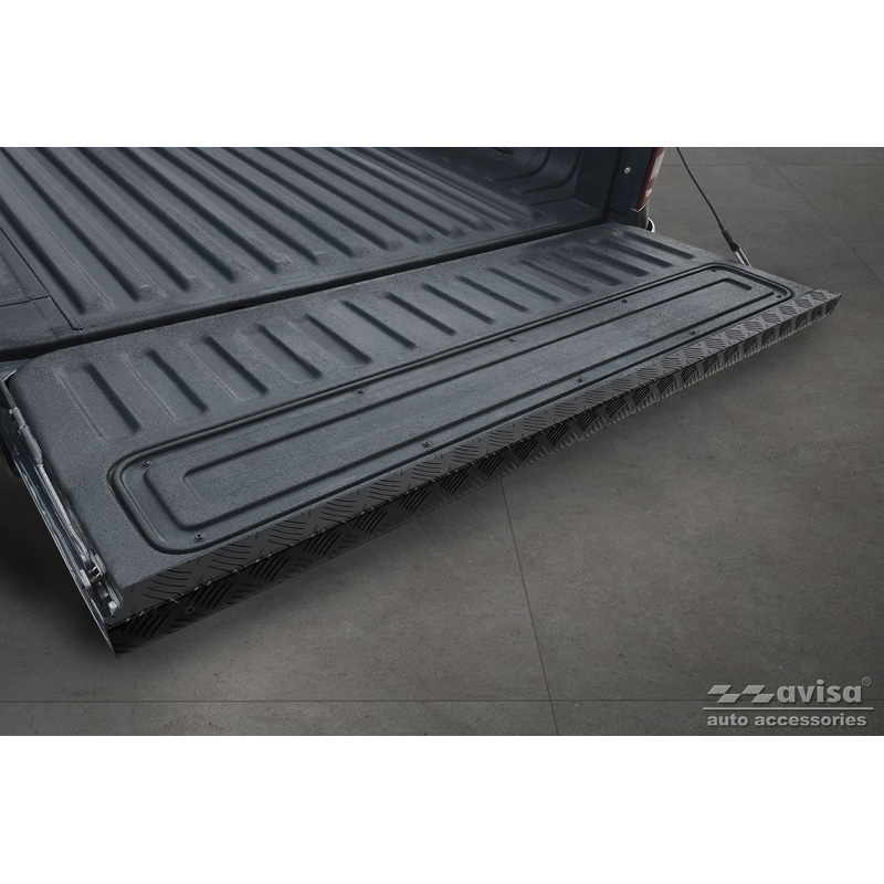 Aluminium Pickup Achterklep beschermlijst  Volkswagen Amarok 2010- Zwart