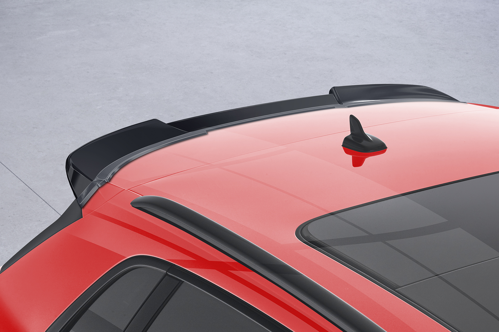 Spoiler Audi Q3 S-Line F3 CSR Glans Zwart