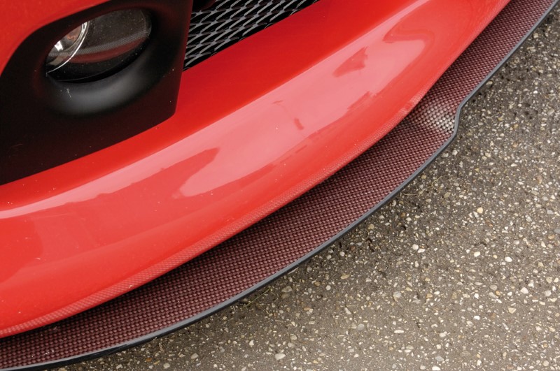 Carbon-Look Spoilerzwaard gevormd voor Voorbumper Audi A3 8L S3-