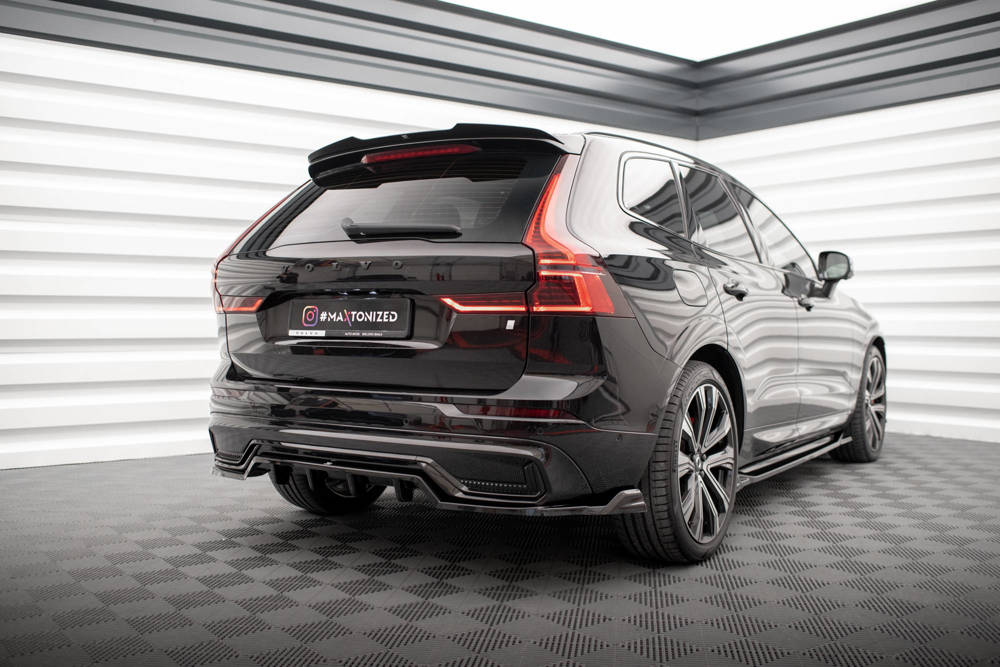Diffuser Volvo XC60 R-Design Facelift Maxton Glans Zwart