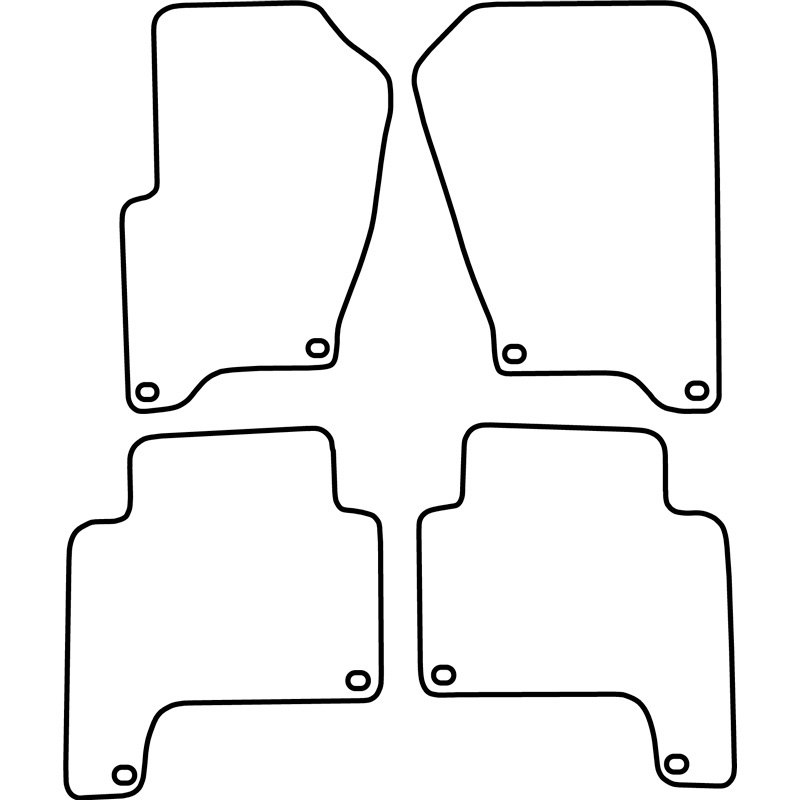 Automatten Velours  Range Rover Sport 2005-2013
