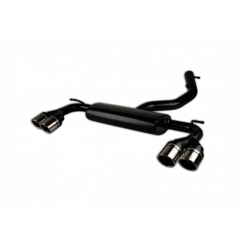 Dubbele Sportuitlaat  Volkswagen Golf VII R HB 3/5-deurs 2.0T 206/221kW 2012- - 2x 90mm