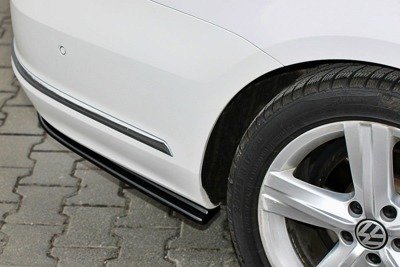 Zijdiffusers VW Passat B7 R-Line Variant Glans Zwart